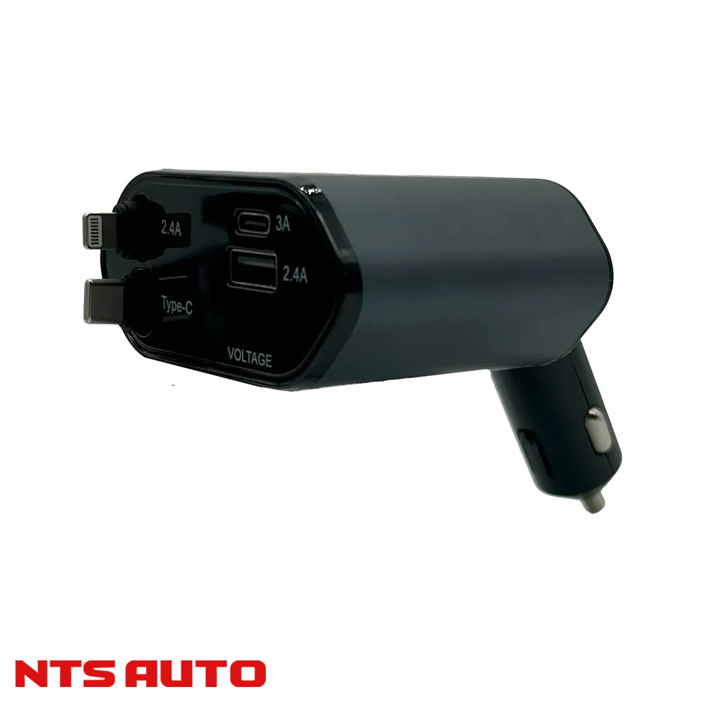 Зарядное устройство 4 в 1 Ligtning и TYPE-C