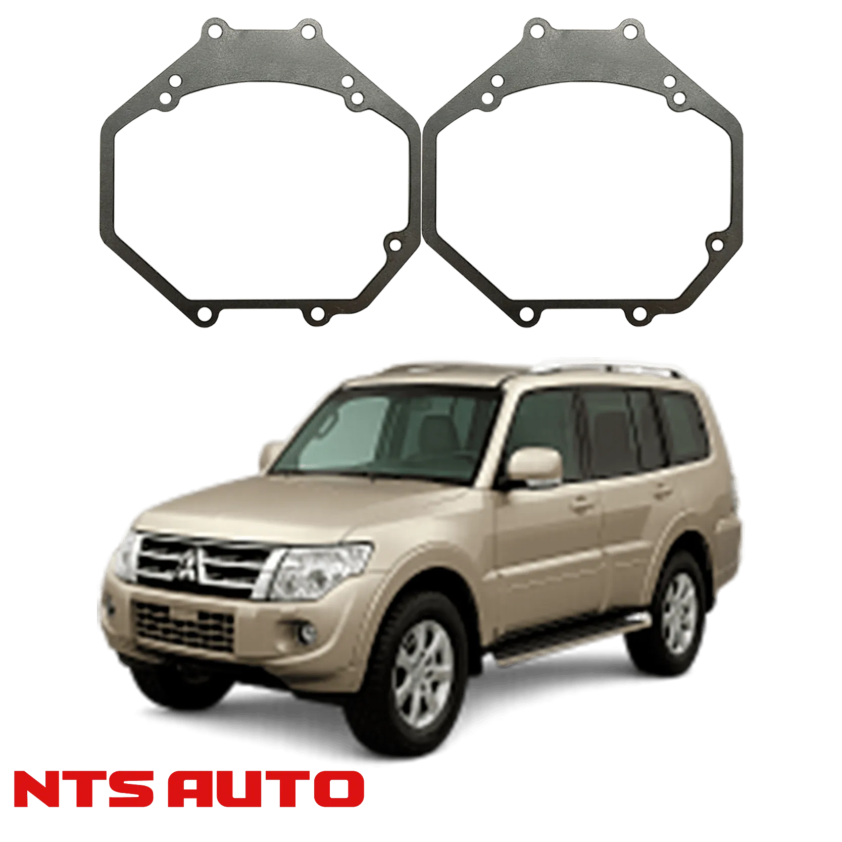Переходные рамки для Mitsubishi Pajero 4 (2006-2014)
