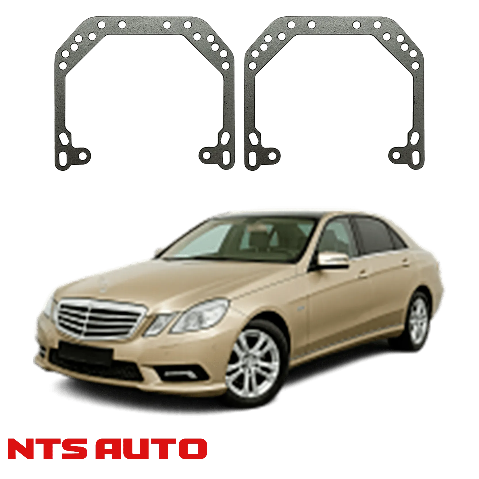 Переходные рамки для Mercedes E класса W212 (2009-2013)