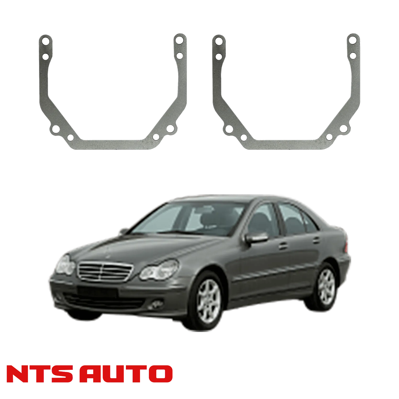 Переходные рамки для Mercedes C-class II W203 (2000-2008)